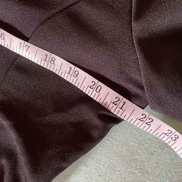 Southeastern Performance Apparel Libby Dress size 14 black midi or knee EUC - Picture 12 of 15